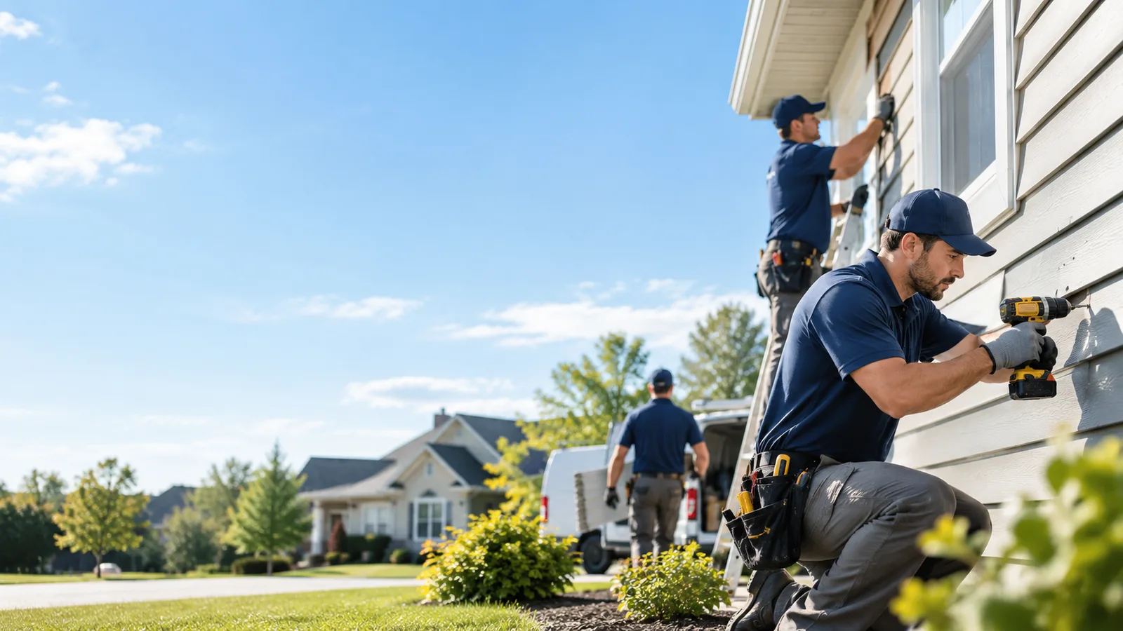 Commercial Siding Repair in Vanderbilt, MI